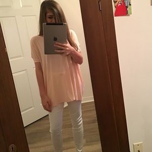 Flowy piko short sleeve top